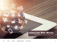 Tablet Screenshot of interlinkwebworks.com
